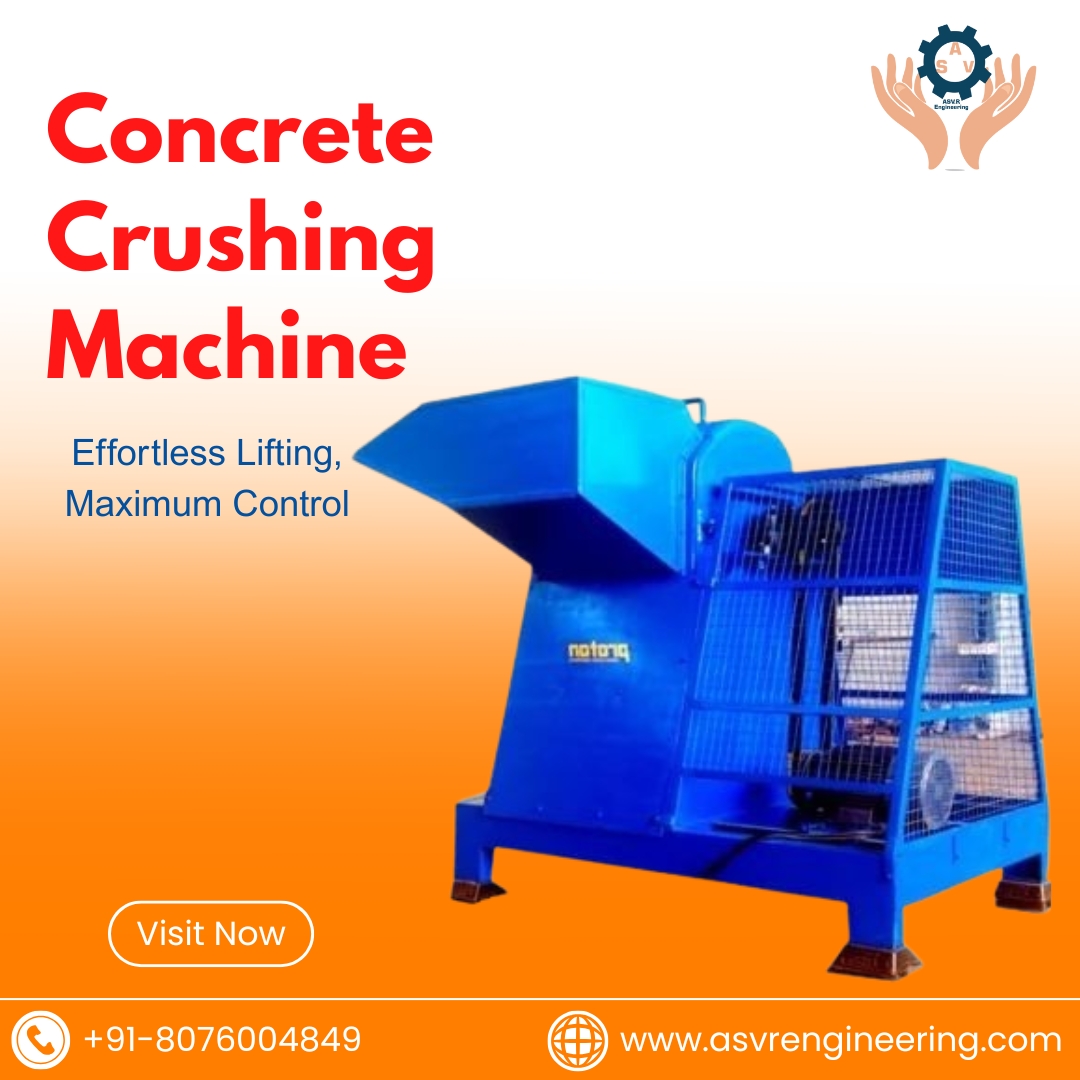 Concrete Crushing Machine Dealers – Reliable Suppliers of Advanced Crushing Equipment